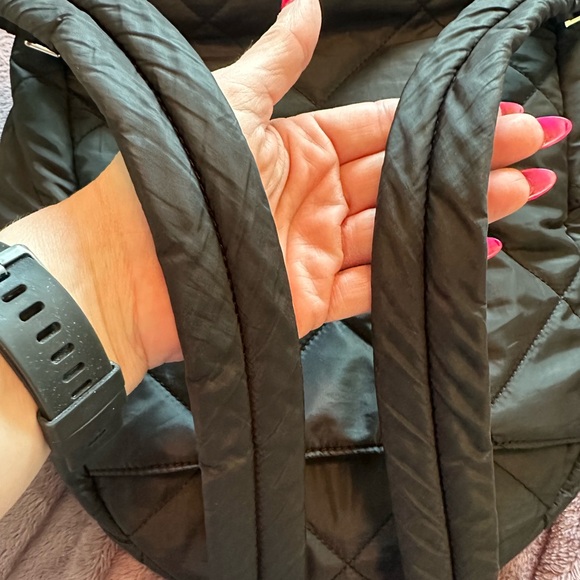 Kate Spade Black Quilted Backpack - Picture 9 of 16